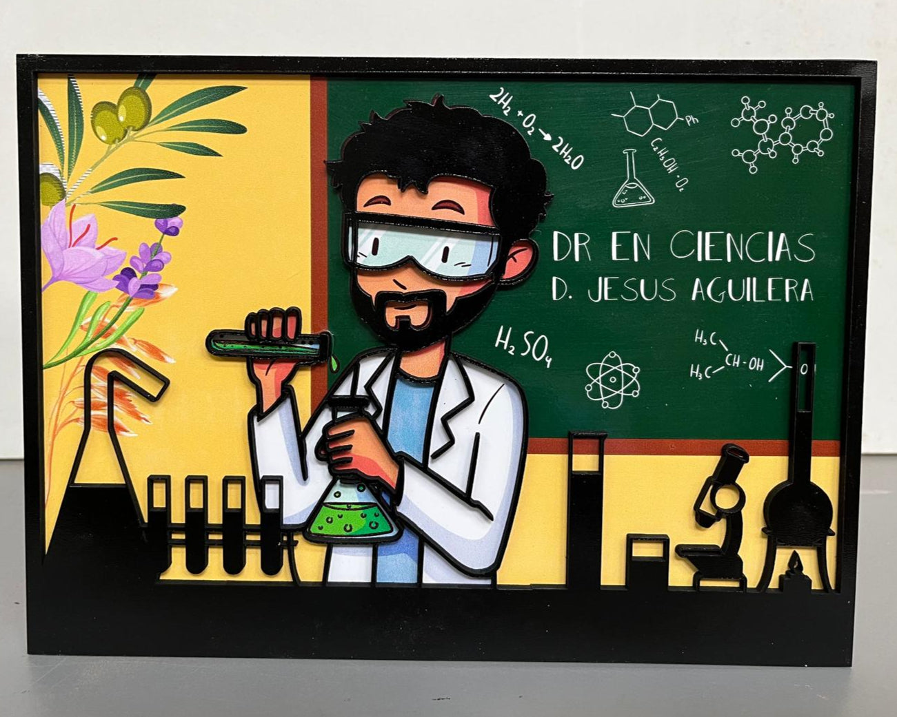 Placa química