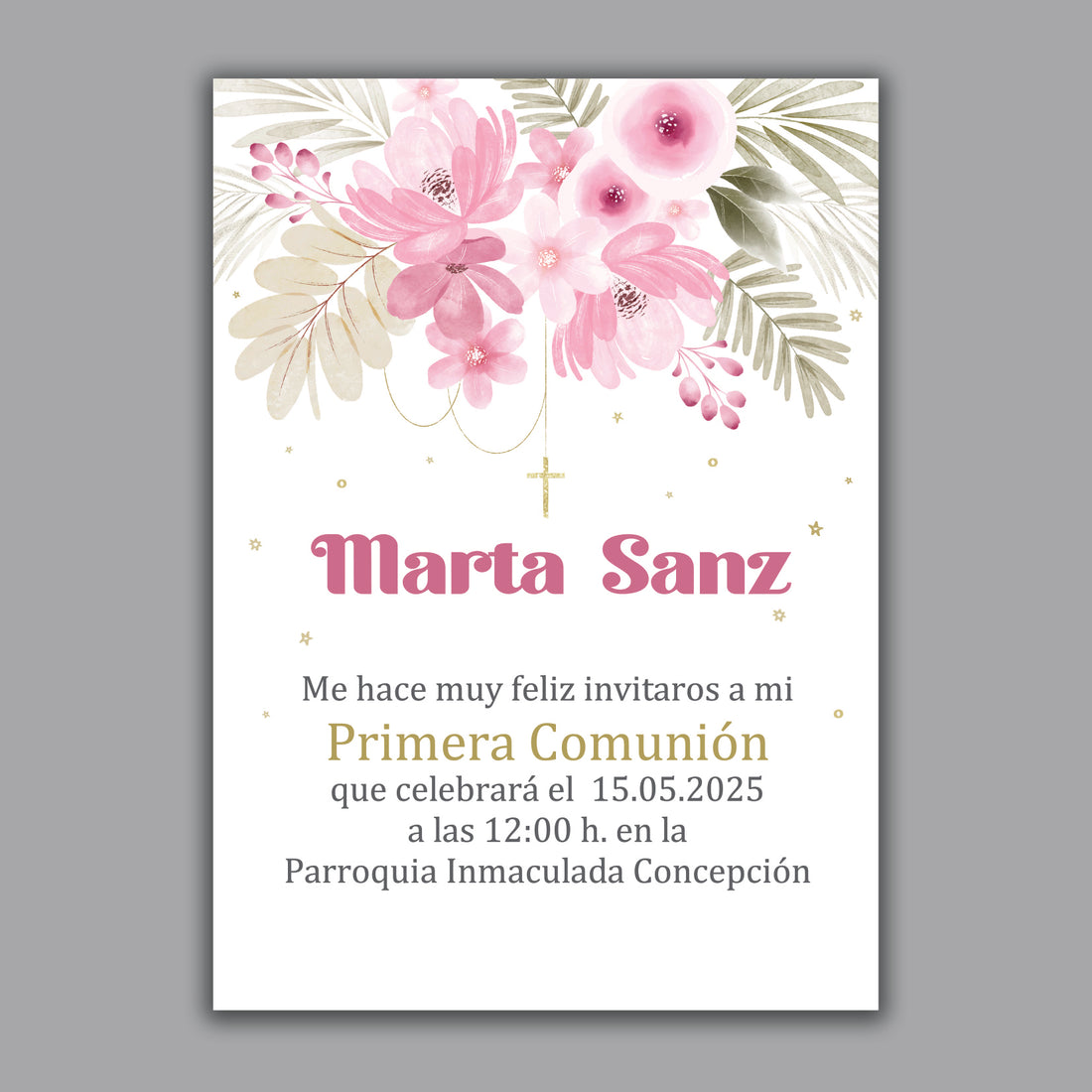 Invitación Marta